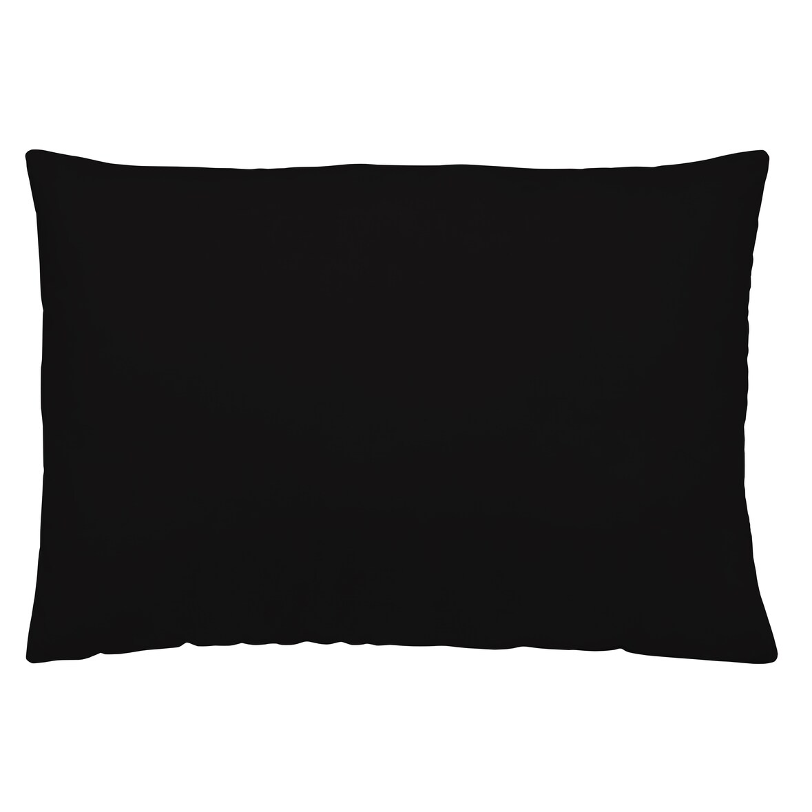 Federa liscia 45x90cm in cotone extra morbido made in Spain Nero Naturals