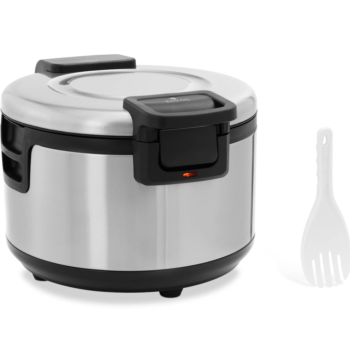 Royal Catering - Royal Catering RCRK-1S Chauffe riz 19 L, 110 W, Revêtement antiadhésif, Récipient de Ø 380 mm, avec cuillère à riz Riz chauffé