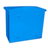 thumbnail of V-part Brievenbussen Metaal 402 mm 212 mm 360 mm blauw