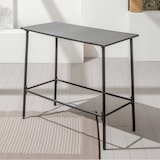 thumbnail of Tavolo da bar in metallo grigio carbone