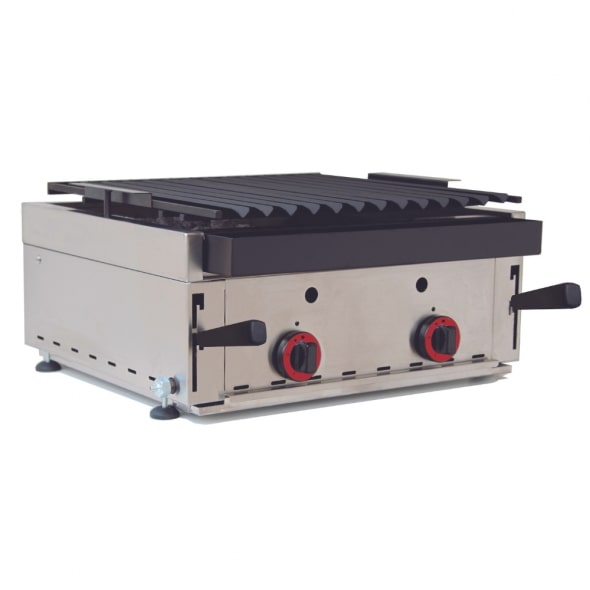 Barbacoa para Restaurante a Gas de Acero Inoxidable OBG60