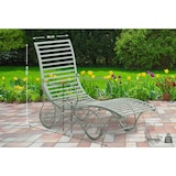 thumbnail of Espreguiçadeira de jardim Amiens verde antigo