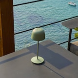 thumbnail of Lumisky SOPHIA Kabellose Tischleuchte H28CM Stahl Grün