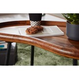 thumbnail of FineBuy Couchtisch SV51466 Sheesham Tisch mit Metallbeinen Retro Sofatisch klein