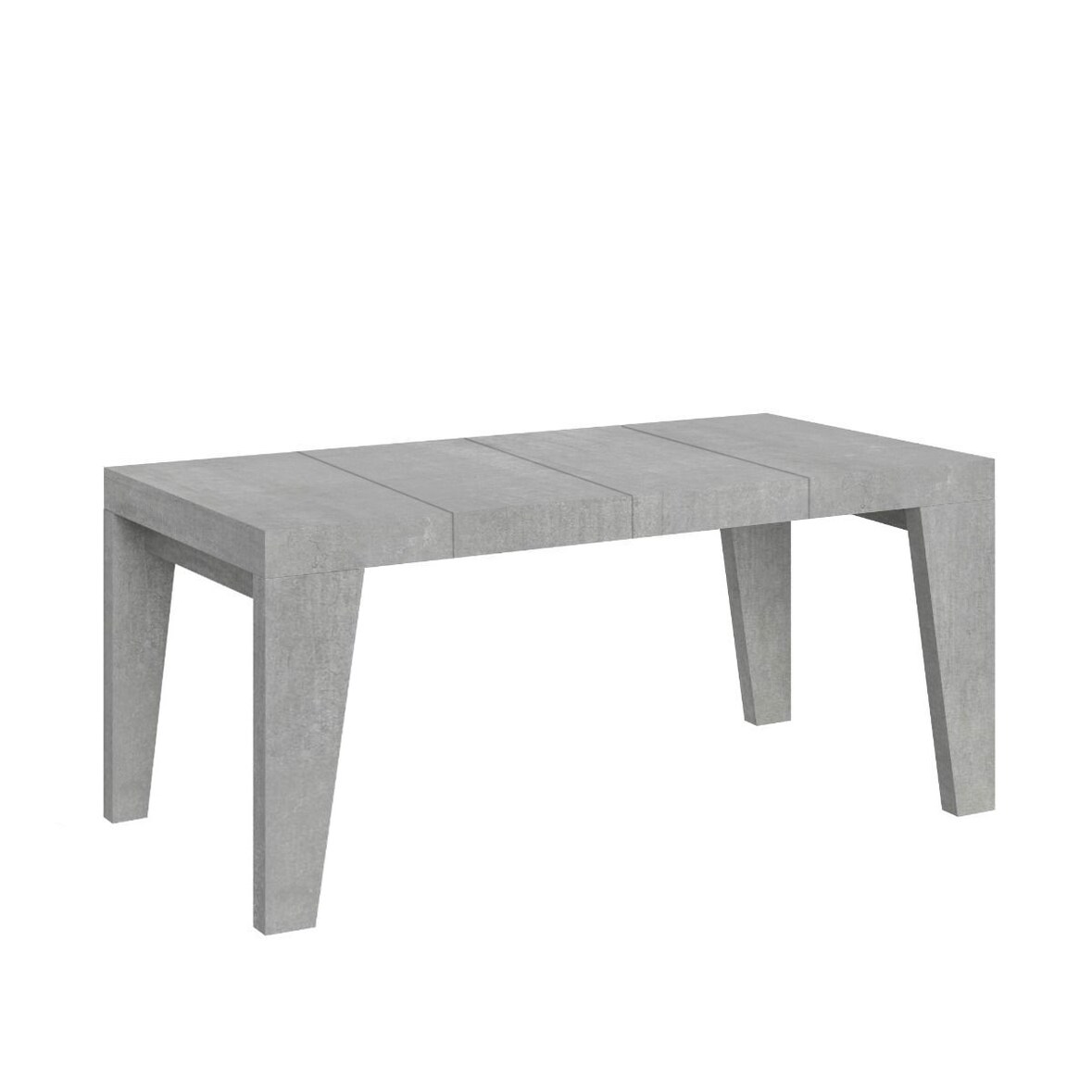 Ausziehbarer Tisch 90x90/246 cm Naxy Premium Cement