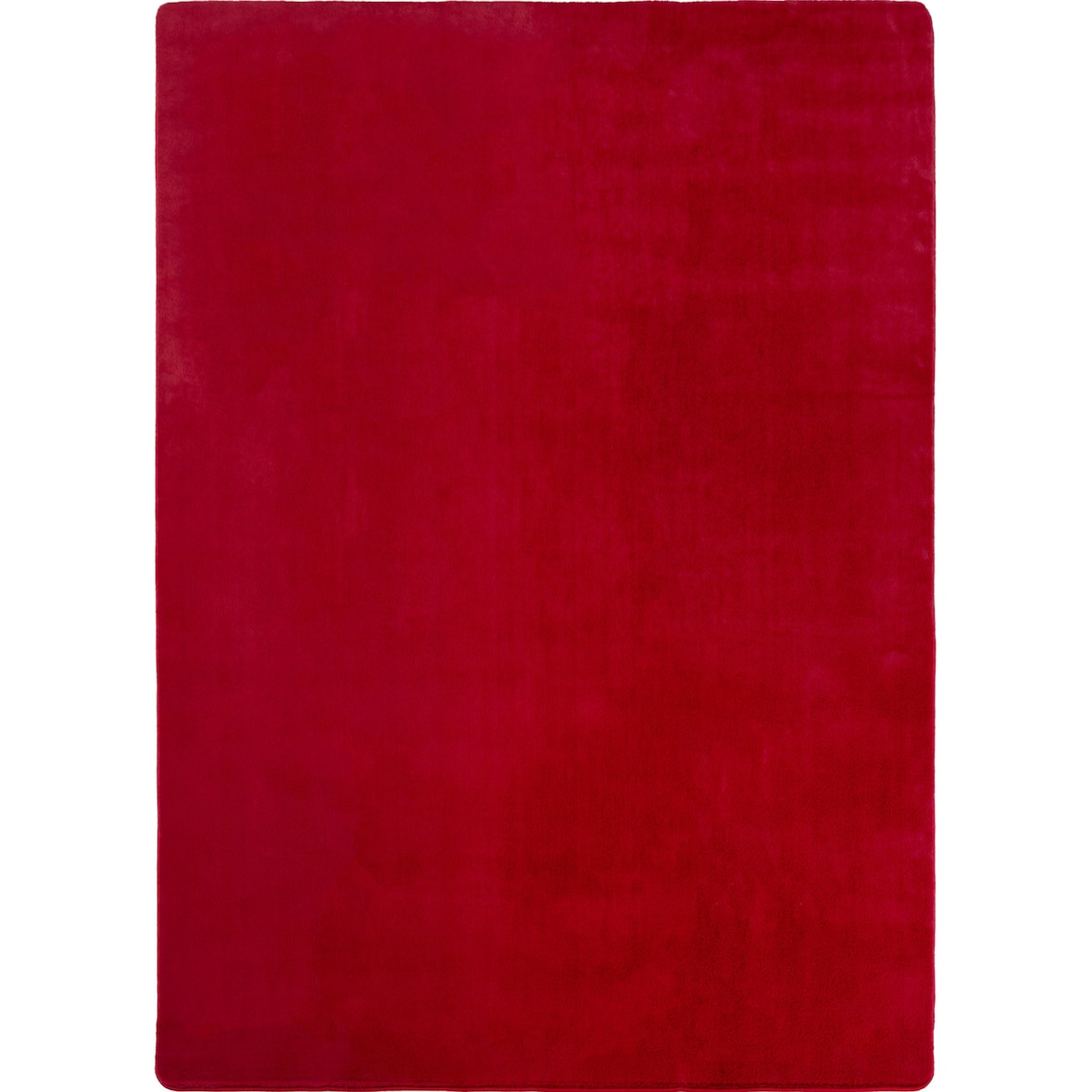 Teppich Flur Einfarbig Pflegeleicht Waschbar Strapazierfähig Wohnzimmer Schlafzimmer Rot 240x340 cm – ISAR von Kadima Design