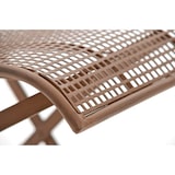 thumbnail of Cadeira dobrável Kiran marrom antigo