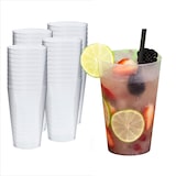 thumbnail of 500 Stück Trinkbecher 400ml, Mehrwegbecher, Transparent, PP, Made in Germany