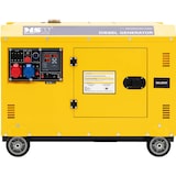 thumbnail of MSW Notstromaggregat Diesel - 7220 / 8500 W - 30 L - 230/400 V - mobil - AVR - Euro 5