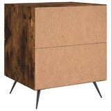 thumbnail of Table de chevet chêne fumé 40x35x47,5 cm bois d’ingénierie – Modèle Origine