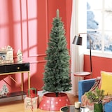 thumbnail of HOMCOM Árvore de Natal Estreita Árvore de Natal Tipo Lápis de 180 cm com Base Dobrável e 479 Ramos para Escritório Verde