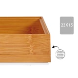 thumbnail of San Ignacio KINVARA - Stapelbarer Bambus-Organizer, 23 x 15 cm