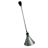 thumbnail of Combisteel warmtelamp in zilver inclusief gloeilamp