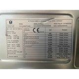 thumbnail of Gasline Gas-Standherd Gasbackofen mit Thermostat, 60cm SHGG6060FGWW,  Grill, Umluft, Weiß / gewalztes Edelstahl, elektrische Zündung Erdgas Propangas