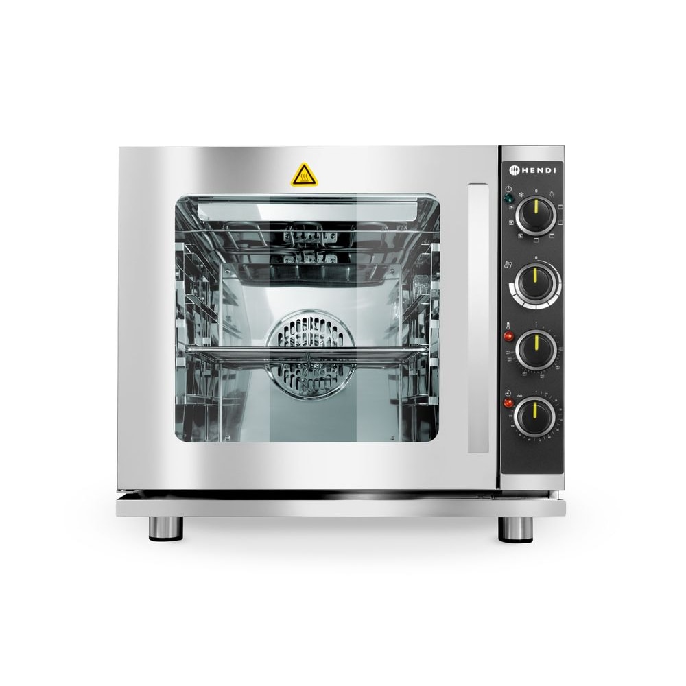 Vaporera combinada Hendi con grill 3000W 2 resistencias y 1 ventilador