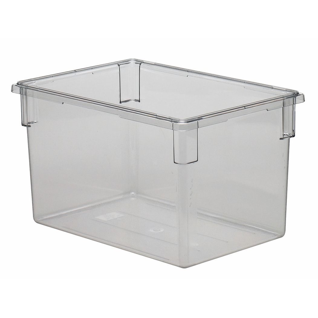 CAMBRO 182615CW-135 - Caja de almacenamiento 83,3 L - 66 x 46 x 38 cm - Transparente (Tapa no incluida)