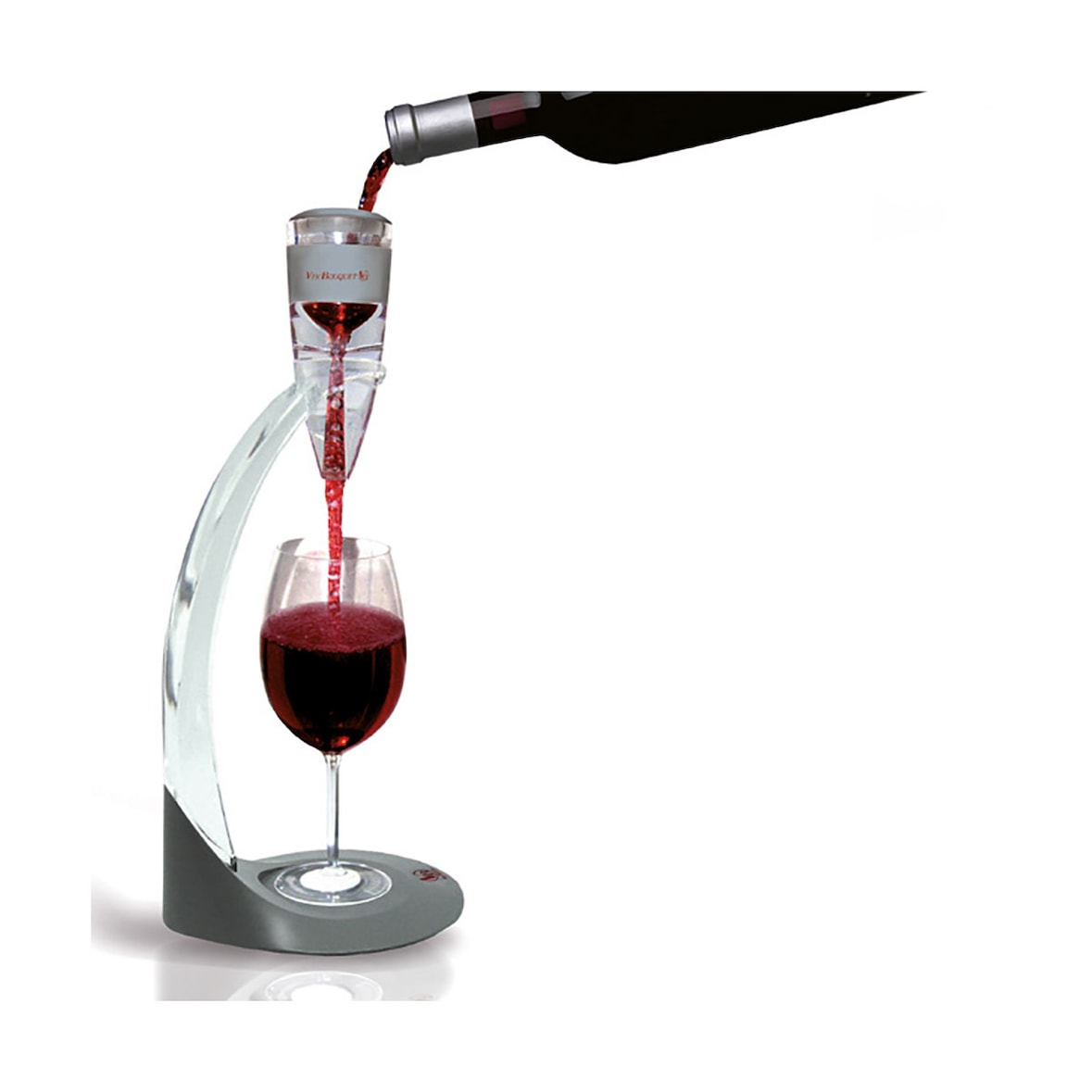 FIND IT coffret aérateur de vin + base + filtre + sac + support