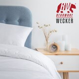 thumbnail of BEARWARE Analoger Wecker mit rundem Holzkorpus Holz Wecker mit beleuchtetem Ziffernblatt