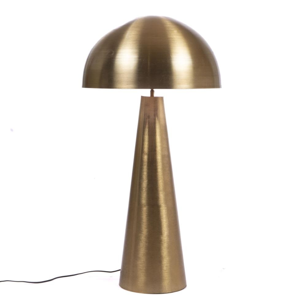 Lampe champignon dorée 95 cm -  Or / Doré  Métal Amadeus 51.00x51.00 cm