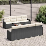 thumbnail of vidaXL Garten-Sofa-Set 9 pcs Schwarz, weiß