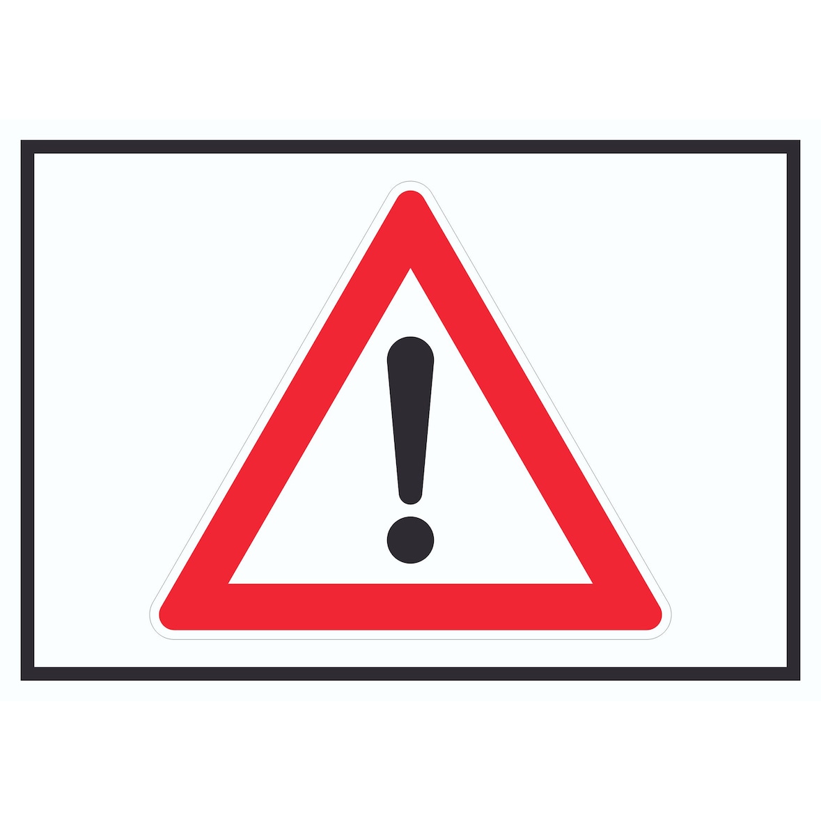 Achtung Schild Symbol A3 (297x420mm)