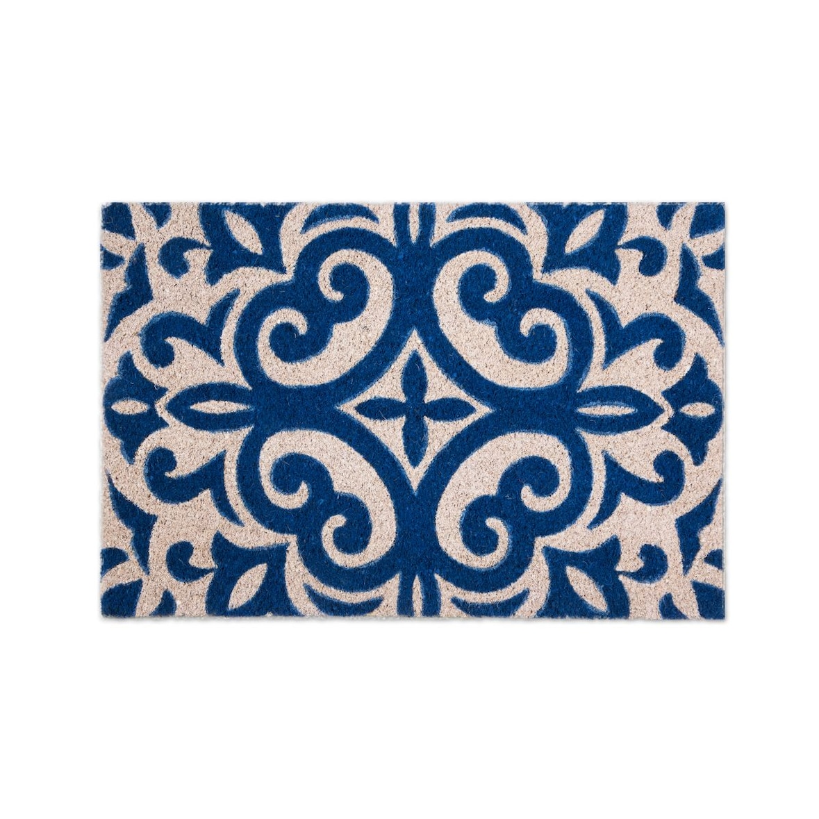 Excelsa paillasson Boheme Blue coco 60x40 cm multicolore