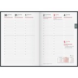 thumbnail of Buchkalender futura 2 A5 1 Woche/2 Seiten Kunstleder Just Enjoy orange 2026.