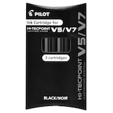thumbnail of PILOT Pochette de 3 recharges pour V5/V7 BEGREEN encre Noire