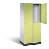 thumbnail of Doppelstöckiger Stahl-Garderobenschrank Intro XL