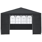 thumbnail of vidaXL Partytent met zijwanden professioneel 90 g/m² 4x4 m antraciet