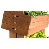 thumbnail of Hochbeet mit vier beweglichen Kästen H45cm B50cm aus Holz 301960208-HE