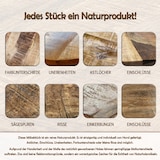 thumbnail of Blumensäule 27x27 Blumen Hocker Holz Pflanzenständer Beistelltisch quadratisch Mangoholz : Höhe 73 cm