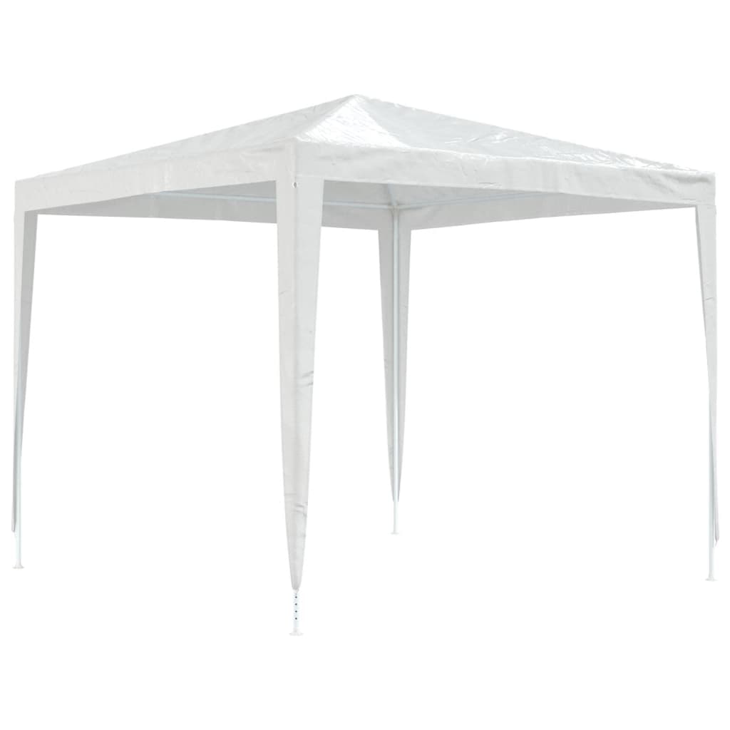 vidaXL Partytent 2,5x2,5 m wit