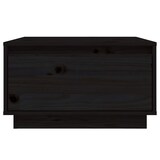 thumbnail of Mesa de centro de madera maciza de pino negro 55x56x32 cm