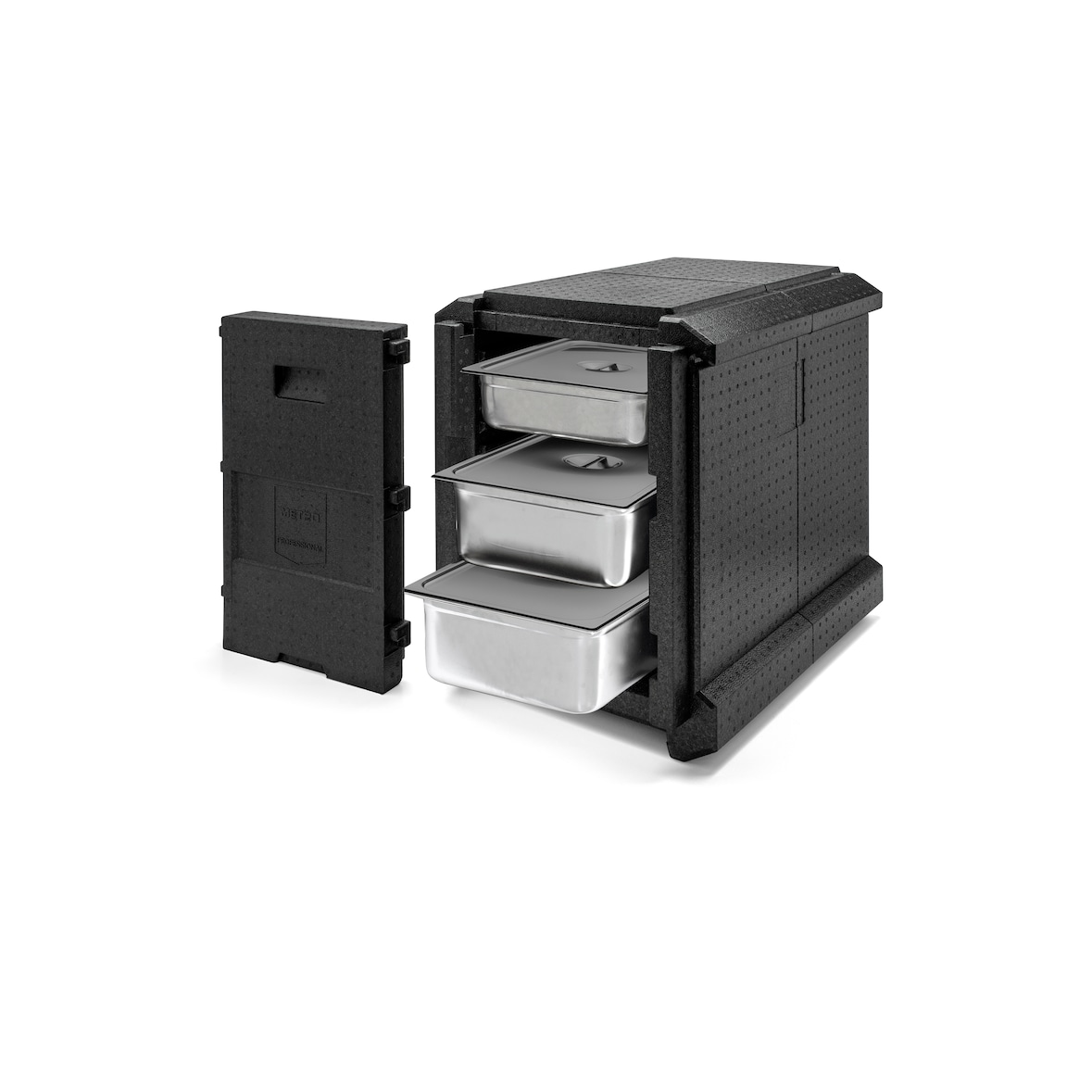 METRO PROFESSIONAL Boîte isotherme Porter GN 1/1 480, EPP, 83 L, chargement frontal
