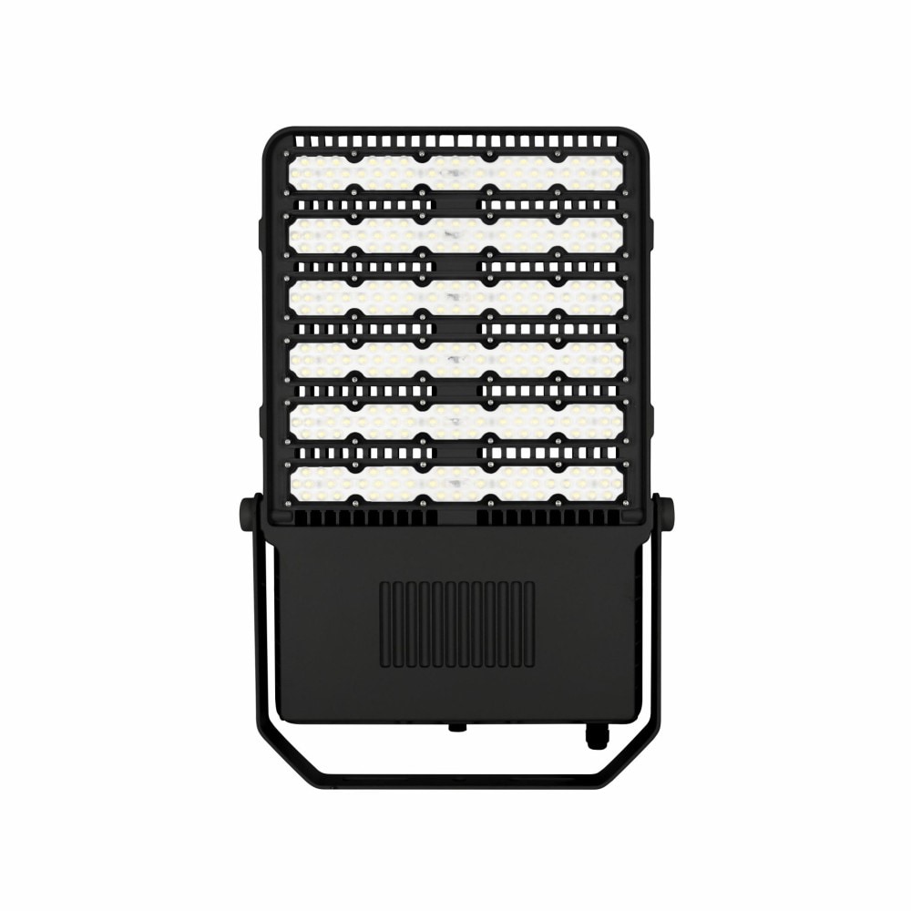 Projetor LED de alta potência 400W 5000K e 52300 lúmens IP65 para uso esportivo