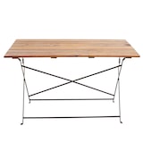 thumbnail of Biergartentisch | HxBxT 117x68x71 cm | Gastronomie-Qualität Akazie MVG-zertifiziert | Braun | Klapptisch Gartentisch