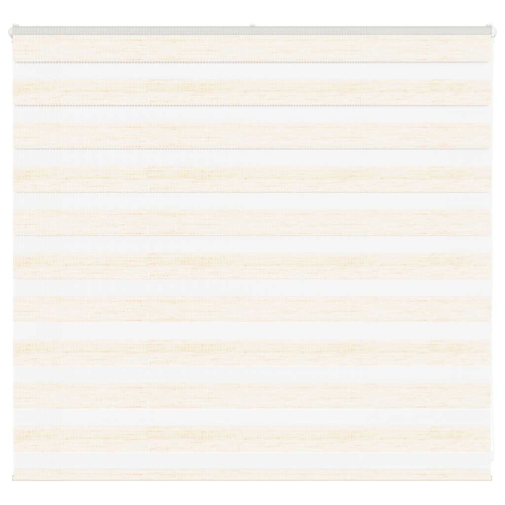 vidaXL Doppelrollo Marmorbeige 155x100cm Stoffbreite 150,9 cm Polyester