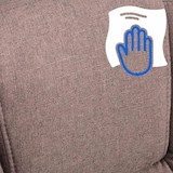 thumbnail of Bürostuhl XXL Xanthos Stoff braun