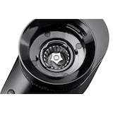 thumbnail of Tchibo elektrische Kaffeemühle, eingebaute Waage, Kegelmahlwerk, Schwarz/Silber