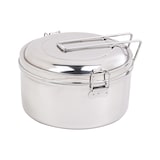 thumbnail of Firstpack IBEN900 Lunch-box NoxBox tondo in acciaio inox con coperchio Ø 14cm H76mm 900ml - 6pz