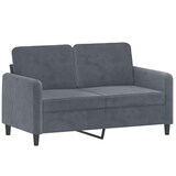 thumbnail of vidaXL 2-Sitzer-Sofa Dunkelgrau 120 cm Samt