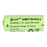 thumbnail of 4x Akku Lady N X500NH ersetzt LR1, LR01, 4901, 4001, MX9100, 910A, E90 1,2V NI-MH 500mAh