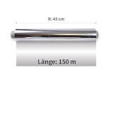 thumbnail of Alufolie lose Länge 15000 cm Breite 45 cm 4x1 Rolle 14 my