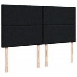 thumbnail of vidaXL Boxspringbett mit Matratze Schwarz 200x200 cm Stoff