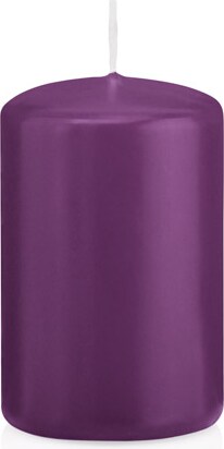 Stumpenkerzen Brombeere 80 x Ø 48 mm, 24 Stück