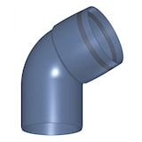 thumbnail of PoloPlast POLO KAL XS Bogen DN 90, 67,5 Grad