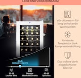 thumbnail of Klarstein Shiraz 24 Uno Weinkühlschrank 63l 24Fl Touch-Bedienfeld  5-18°C Weißes Glas