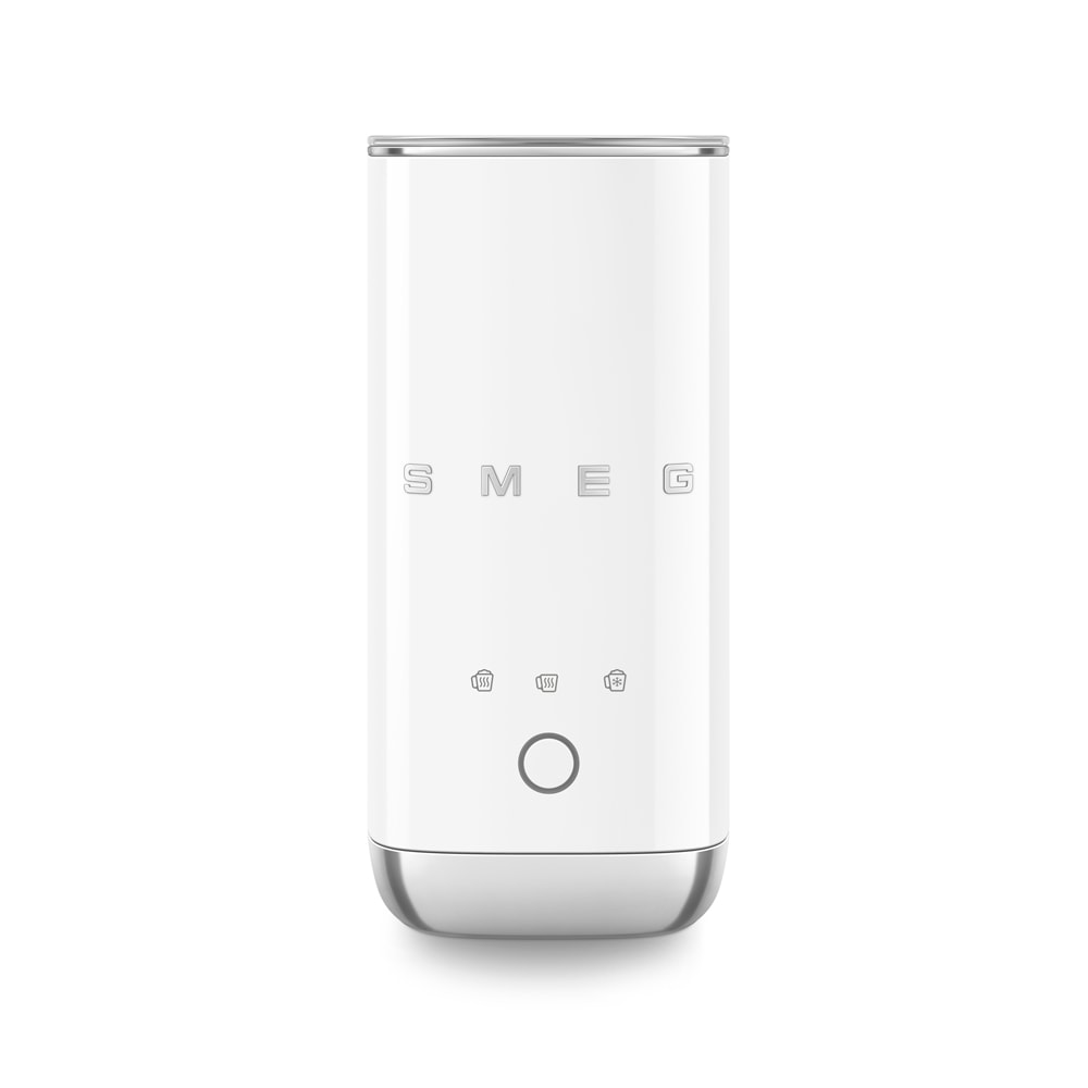 Mousseur à lait Blanc -  Rond Plastique Smeg 14.00x14.00 cm