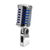thumbnail of Microphone Rétro Karma DM878 en métal avec une prise XLR et un connecteur pour trépied - Mallette de transport
